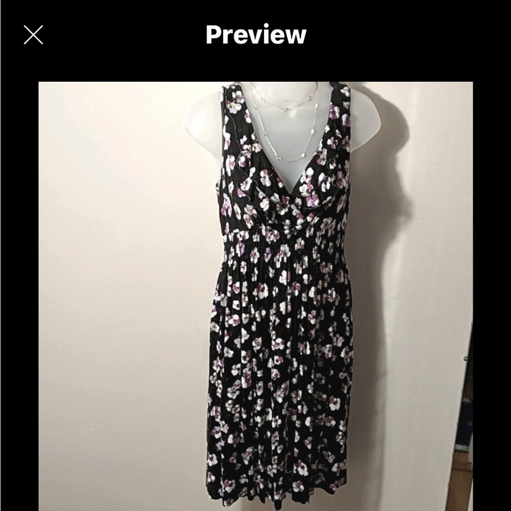 Soma Black and Pink Sleeveless Maxi Dress for Weddings